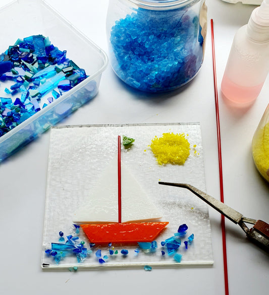 Adult - Fused Glass Workshops - Create your own.