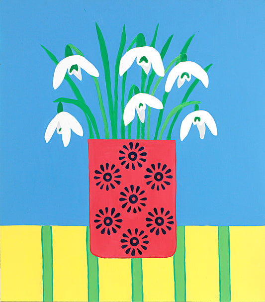 Snowdrops on the table
