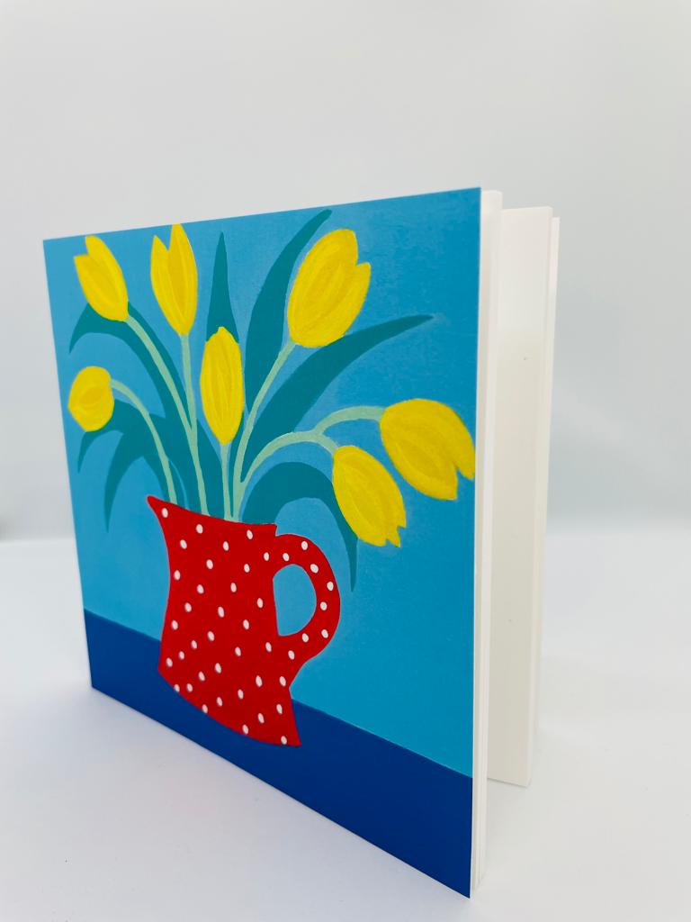 Tulips in a Jug - Sketchbook - Notepad