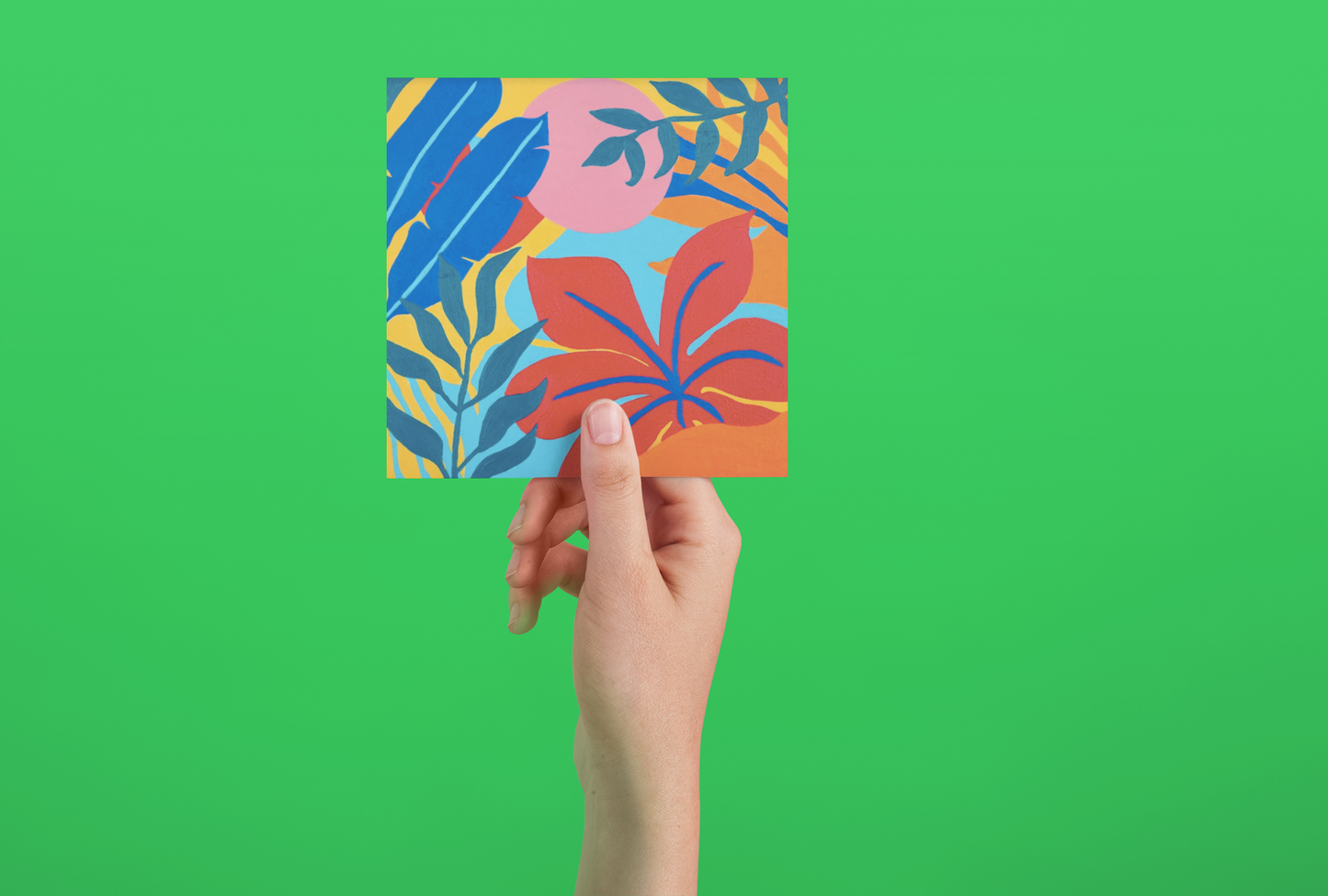 27 Botanical- Greetings Card